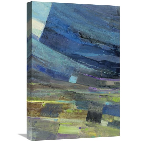 Global Gallery Albena Hristova 'View of the Coast II' Canvas Wall Art