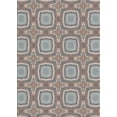 thumbnail image 1 of Ahgly Company Indoor Rectangle Patterned Pale Silver Gray Novelty Area Rugs, 4' x 6', 1 of 6