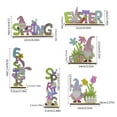 thumbnail image 3 of Easter Table Decorations Wooden Signs for Dining Room Table Easter Bunny for Spring Holiday Easter Party Ornament Indoor Outdoor Garden Yard Lawn Party Supplies, 3 of 7