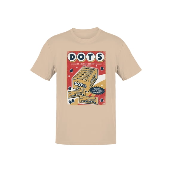 Officially Licensed Dots Vintage Candy Box 1945 Men's T-shirt