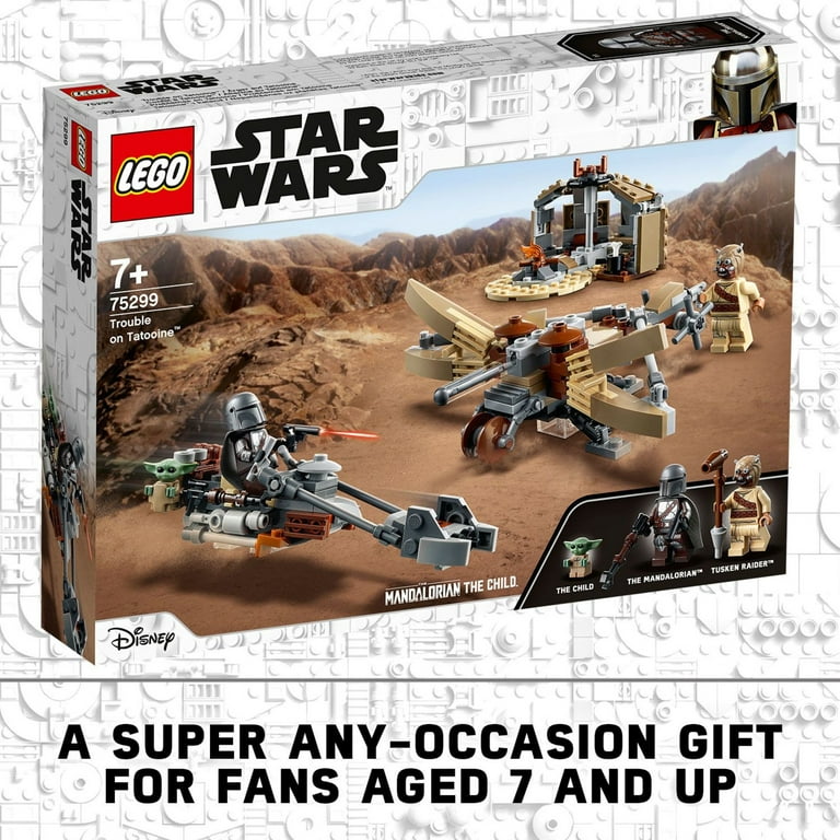 LEGO Star Wars The Mandalorian Tusken Raider Trouble on Tatooine 75299 Buildable Toy Set 277 Pcs Walmart