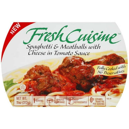 Spaghetti And Italian Meatballs 11oz