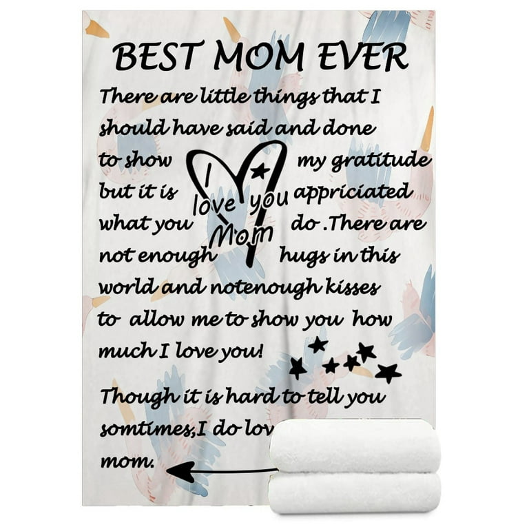 Gifts for Mom, Mothers Day Birthday Gifts for Mom, Mom Birthday Gifts, Mom  Gifts, for Mom, Mom Christmas Day Gifts, Mom Birthday Gifts from Daughter  Son Soft Throw,32x48'' 