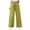 ZA-Green-Frostluinai pants, variant on Frostluinai Linen Straight Leg Pants for Women Elastic Waist Drawstring Baggy Wide Leg Pants Solid Lounge Pants with Pocket