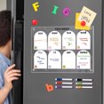 thumbnail image 2 of Fridge Board Home Supply Calendar Meals Planner Planning Acrylic, 2 of 6