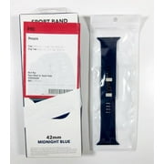 Silicone Sport Band for Apple Watch 42mm, Midnight Blue - SRP $19.99