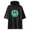 black, variant on Connor Price Merch Happy Globe Hoodie Unisex Hooded Short Sleeve Tracksuit Pullover