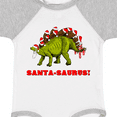 thumbnail image 4 of Inktastic Santa-Saurus Christmas Dinosaur Boys or Girls Baby Bodysuit, 4 of 5