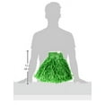 thumbnail image 2 of Beistle Club Pack of 12 Green Hanging Tissue Fringe Drape Decorations 10', 2 of 2