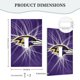 thumbnail image 5 of Panel de interruptores de pared con marco romano de cuero individual Ravens Switching Lights, interruptor de luz individual, doble o con tirador, 5 of 8