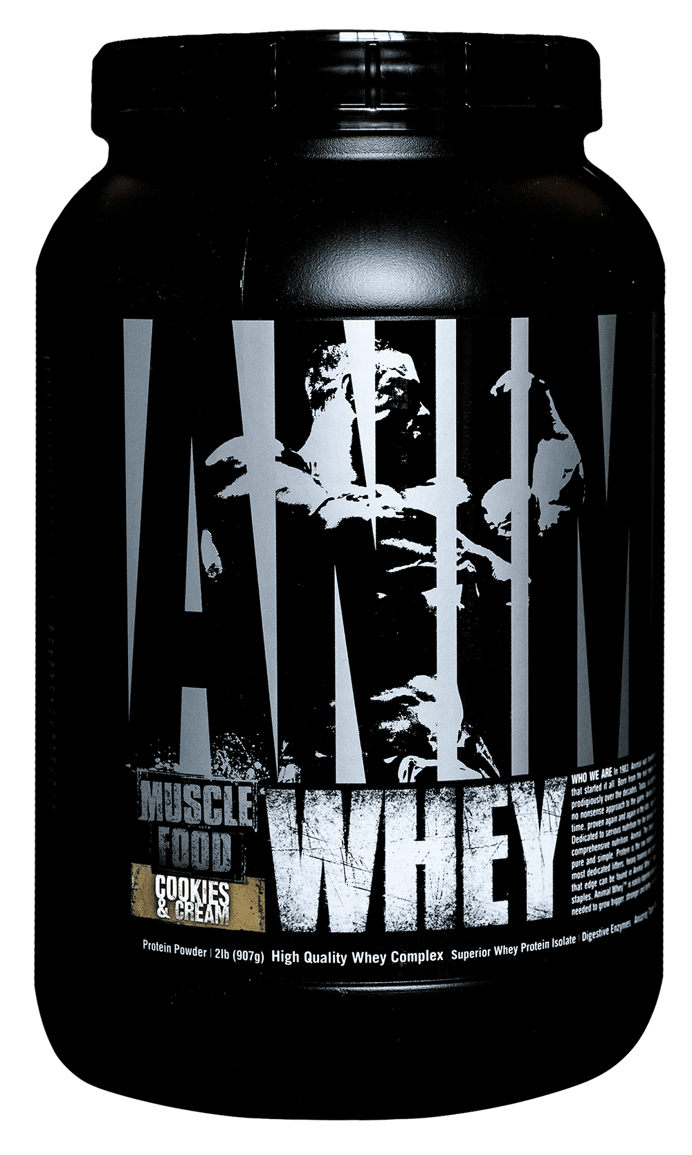 Universal Nutrition Animal Whey, Cookies & Cream, 2 Lbs