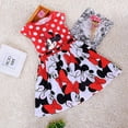 thumbnail image 1 of Robe d'Été à Pois Sans Manches Décontractée pour Filles Minnie Mouse, 1 of 5
