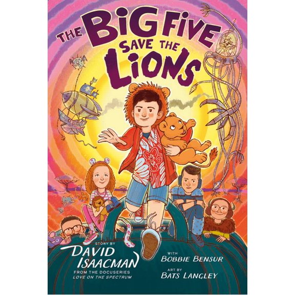 The Big Five Save the Lions!, (Hardcover)