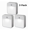 thumbnail image 1 of Zootealy 3PCS Stick Anywhere Nightlight LED Puck Light Wireless Battery-Powered Motion Sensing LED Indoor, 1 of 7