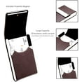 thumbnail image 4 of ORUYROP Padike Leather Business Card Case Slim Business Card Holder Professional Name Card Holder with Magnetic Shut (Brown), 4 of 6