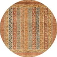thumbnail image 1 of Ahgly Company Indoor Round Abstract Red Abstract Area Rugs, 5' Round, 1 of 6