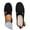Black, variant on Fnooota Womens Slip on Sneakers, Casual Non Slip Summer Mesh Walking Shoes Gray Size 9