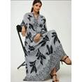 thumbnail image 6 of Printed Long Sleeve Viscose Maxi Dress, 6 of 6