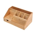 thumbnail image 2 of Organizador de Escritorio, Soporte para Control Remoto con Cajón, Almacenamiento Multifuncional, Portalápices para Escritorio, Dormitorio,, 2 of 9