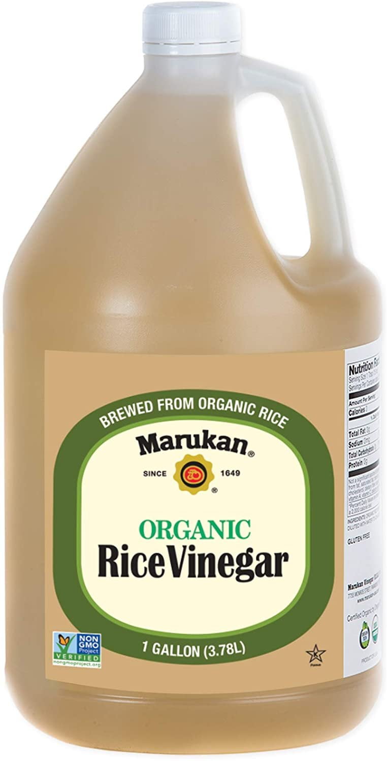 Marukan Organic Rice Vinegar Unseasoned, 1 Gallon