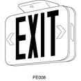 thumbnail image 3 of Progress Lighting PETPE-UG-30 Exit Signs Universal Green Led Exit Sign - White, 3 of 3