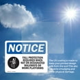 thumbnail image 6 of (2 Pack) Fall Protection Required When Sign, 6 of 7