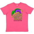 thumbnail image 3 of Inktastic Mardi Gras New Orleans Louisiana Jester Hat Youth T-Shirt, 3 of 5