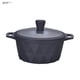 thumbnail image 3 of Batería de cocina Kochstelle Serenity Negro Antiadherente Granito 9 piezas, 3 of 15
