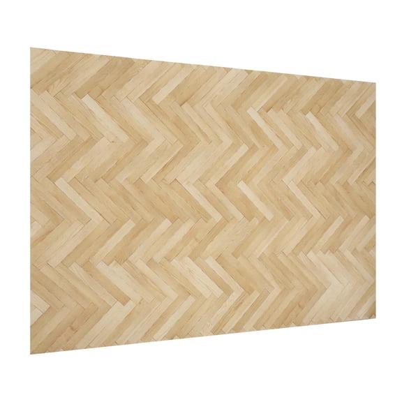 WRITWAA Simulated Mini Flooring Dollhouse Floorboard PU Beige DIY 1Pack