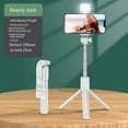 thumbnail image 4 of Premium Wireless para 360 grados Tríodo selfie de rotación con luz de llenado -, 4 of 12