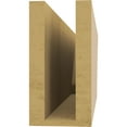 thumbnail image 4 of Ekena Millwork 4"W x 8"H x 24"L Burlington Woodgrain TimberThane Rafter Tail, Primed Tan, 4 of 6