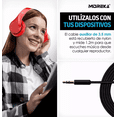 thumbnail image 5 of Audífono Diadema Bluetooth Inalámbrico Plegable Rojo BLOOSOM, 5 of 5