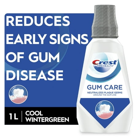 UPC 037000795001 product image for Crest Pro-Health Gum Care Alcohol Free Mouthwash  Cool Wintergreen  1 L  24-Hour | upcitemdb.com