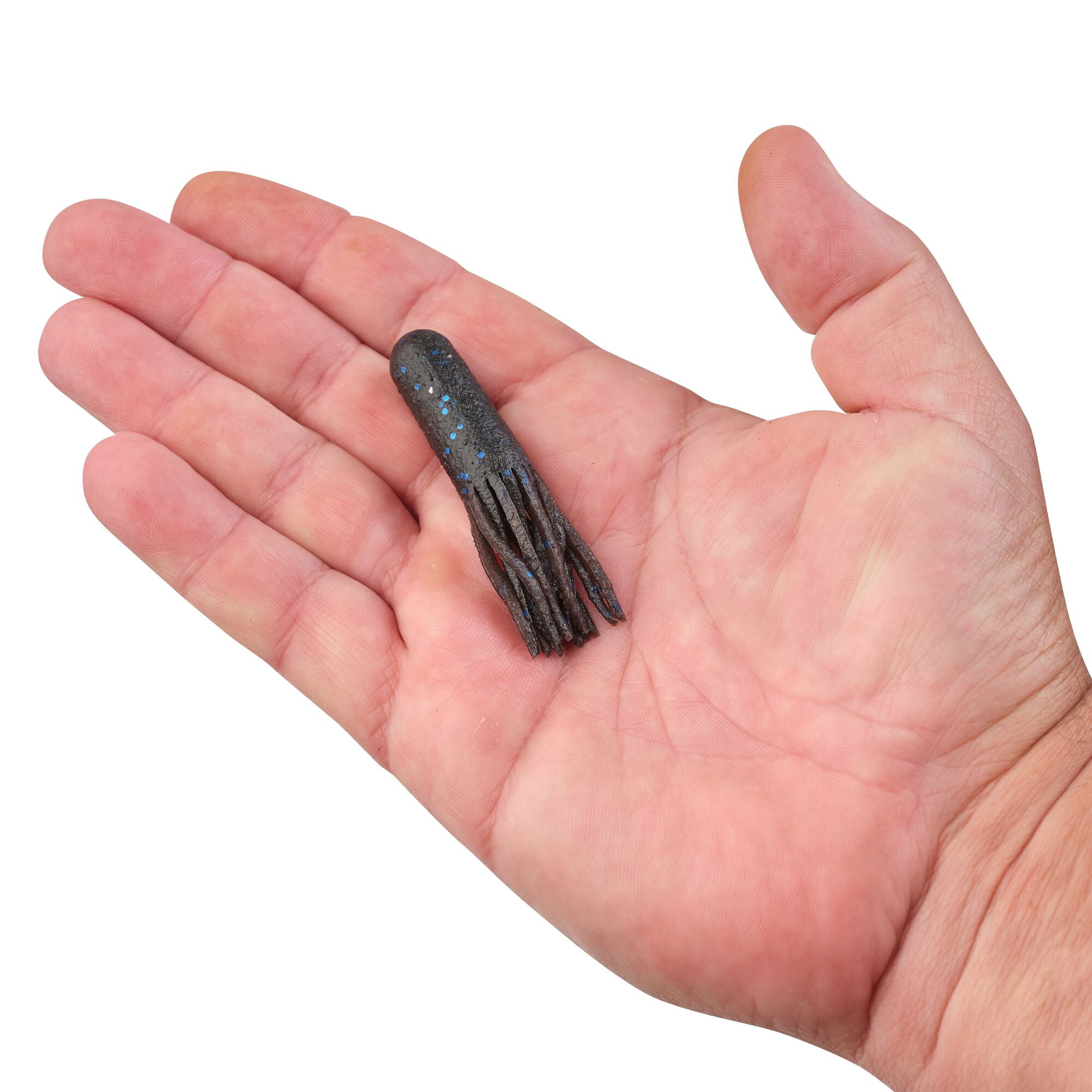 Berkley PowerBait® MaxScent Tube Fishing Soft Bait 2 1/2in | 6cm Black Blue Fleck