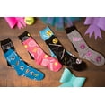 thumbnail image 3 of Foozys Women’s Crew Socks | Spin Fun Sports Novelty Socks | 2 Pair, 3 of 6