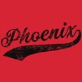 thumbnail image 4 of Phoenix Baseball Script - Hometown Pride, Pitcher Long Sleeve T Shirt - Large - Red, 4 of 6