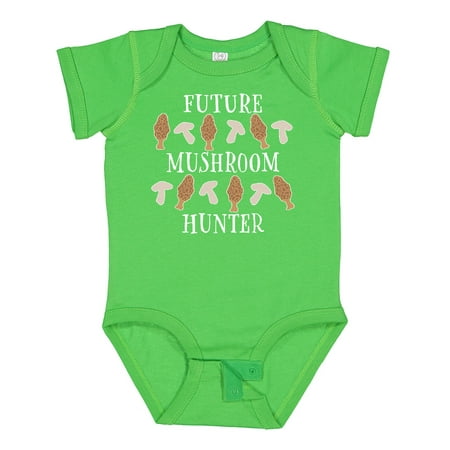 

Inktastic Future Mushroom Hunter- Mushrooms and Morels Gift Baby Boy or Baby Girl Bodysuit