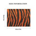 thumbnail image 3 of Zebra Print Fabric Abstract Fine Art Aesthetic Poster & Print Wall Painting for Home Decor 16x12in, 3 of 6
