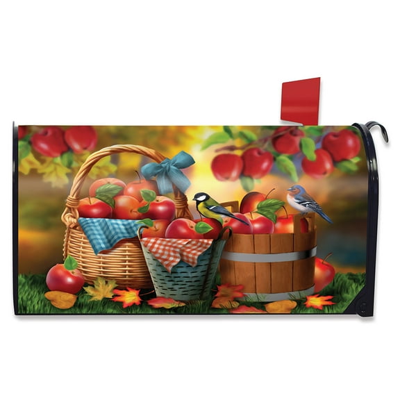 Briarwood Lane Harvest Apple Basket Fall Mailbox Cover