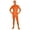 cloth, variant on Orange Bodysuit K+i+d's Seamless Full Body Catsuit Stretchy Dance Bodysuit With Eyebrows Beard Sets, Stage Performance, Slim Fit Spandex Unitard Halloween Outfits