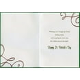 thumbnail image 2 of Designer Greetings St Paddy's Day Green Ribbon, Sequins and Tip On Banner Handcrafted St. Patrick's Day Card, 2 of 2