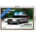 thumbnail image 3 of Ghostbusters 1984 - Ecto1 by Russell Walks Wall Poster, 22.375" x 34", Framed, 3 of 3