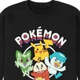 thumbnail image 3 of Pokémon - Scarlet & Violet Starters - Men's Crew Neck Fleece Pullover, 3 of 5