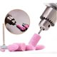 thumbnail image 5 of Mounted Ceramic Grinding Stone Head Polishing Abrasive Wheel For Rotary Power Tools(6mm 5PCS,180240GRITBULLET HEAD), 5 of 5