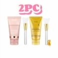 thumbnail image 1 of Hoygi Kojic Acid Turmeric Overnight Peel Off Collagen Mask, Collagen Wrapping Mask Smooth & Tight Skin, Reduce Fine Lines & Dullness, Skin Care for All Skin Types 2PC(Yellow and Pink), 1 of 5