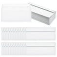 thumbnail image 1 of Uxcell 100 Paquetes de Sobres Comerciales Blancos #10, Sobres de Carta de Sello Autoadhesivo de Color, 1 of 6