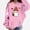 C Pink, variant on DJDLJWCJ Boys Halloween Graphic Hoodie Kids Halloween Print Pullover Sweatshirts, Fun Casual Fall Festival Tops Pink Size 5T