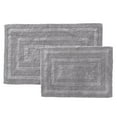 thumbnail image 3 of Eddie Bauer Logan Chrome Cotton Tufted Bath Rug Set, 3 of 7