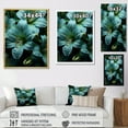 thumbnail image 4 of Designart "Intricately Detailed Hibiscus" Hibiscus Floater Framed Canvas Art Print, 4 of 5