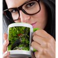 thumbnail image 2 of 3drose, Pileated Woodpecker Bird, Whitefish, Montana - Us27 Cha2495 - Chuck Haney, 11oz Two-tone Green Mug, 2 of 6